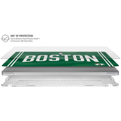 NBA Boston Celtics Jersey MacBook Air 15in (2023-2025) Case plus Skin